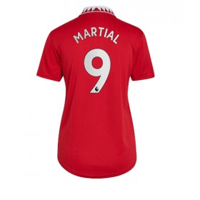 Damen Fußballbekleidung Manchester United Anthony Martial #9 Heimtrikot 2022-23 Kurzarm
